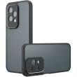 Захисний чохол Deexe Matte Skin для Honor 200 Lite - Transparent / Black (363143H)