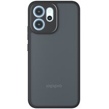 Захисний чохол Deexe Matte Skin для OPPO Reno 14 F/FS - Black: фото 1 з 10