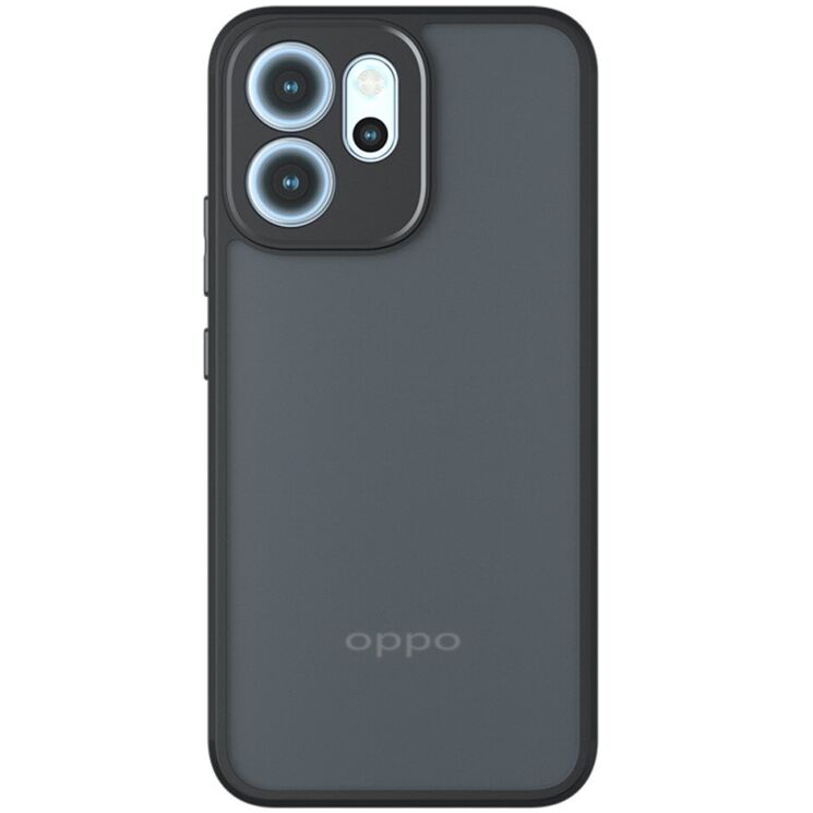 Захисний чохол Deexe Matte Skin для OPPO Reno 14 F/FS - Black: фото 1 з 10