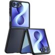 Захисний чохол Deexe Matte Skin (FF) для Samsung Galaxy Flip 8 - Transparent Black (423572TB)