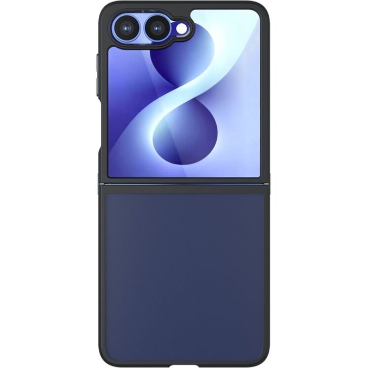 Захисний чохол Deexe Matte Skin (FF) для Samsung Galaxy Flip 8 - Transparent Black (423572TB) Захисний чохол Deexe Matte Skin (FF) для Samsung Galaxy Flip 8 - Transparent Black: фото 2 з 14