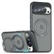 Защитный чехол Deexe Matte Skin Kickstand with MagSafe для Google Pixel 10 Pro XL - Transparent Black (384781TB). Фото 2 из 13