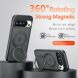 Защитный чехол Deexe Matte Skin Kickstand with MagSafe для Google Pixel 10 Pro XL - Transparent Black (384781TB). Фото 3 из 13