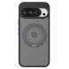Защитный чехол Deexe Matte Skin Kickstand with MagSafe для Google Pixel 10 Pro XL - Transparent Black (384781TB). Фото 1 из 13