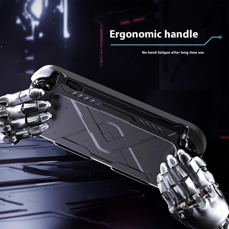 Захисний чохол Deexe Mecha Case для Nintendo Switch 2 - Black: фото 9 з 11