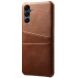 Защитный чехол Deexe Pocket Case для Samsung Galaxy A16 (A165) - Brown (365270Z). Фото 1 из 4