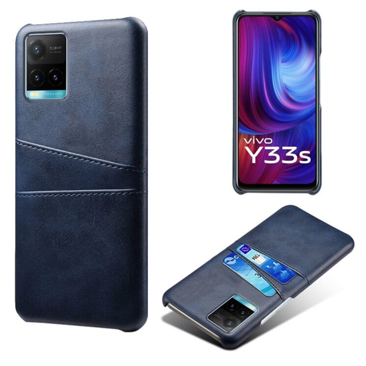 Захисний чохол Deexe Pocket Case для VIVO Y33s / Y21 / Y21s - Blue: фото 2 з 6