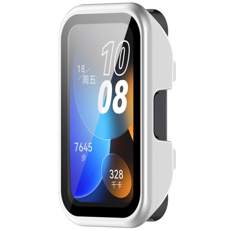 Захисний чохол Deexe Protective Frame для Huawei Band 8 / 9 - Silver: фото 4 з 8