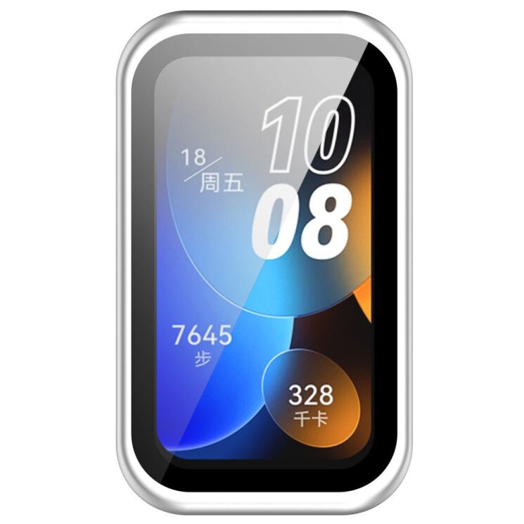 Захисний чохол Deexe Protective Frame для Huawei Band 8 / 9 - Silver: фото 5 з 8