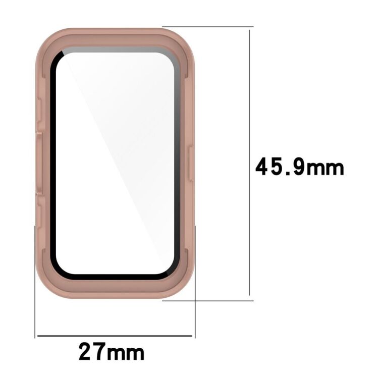 Захисний чохол Deexe Protective Frame для Huawei Band 8 / 9 - Silver: фото 8 з 8