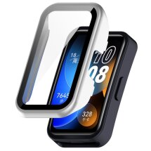 Захисний чохол Deexe Protective Frame для Huawei Band 8 / 9 - Silver: фото 1 з 8