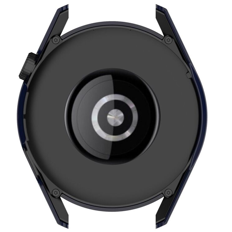 Защитный чехол Deexe Protective Frame для Huawei Watch GT 3 (46mm) - Dark Blue: фото 6 из 8