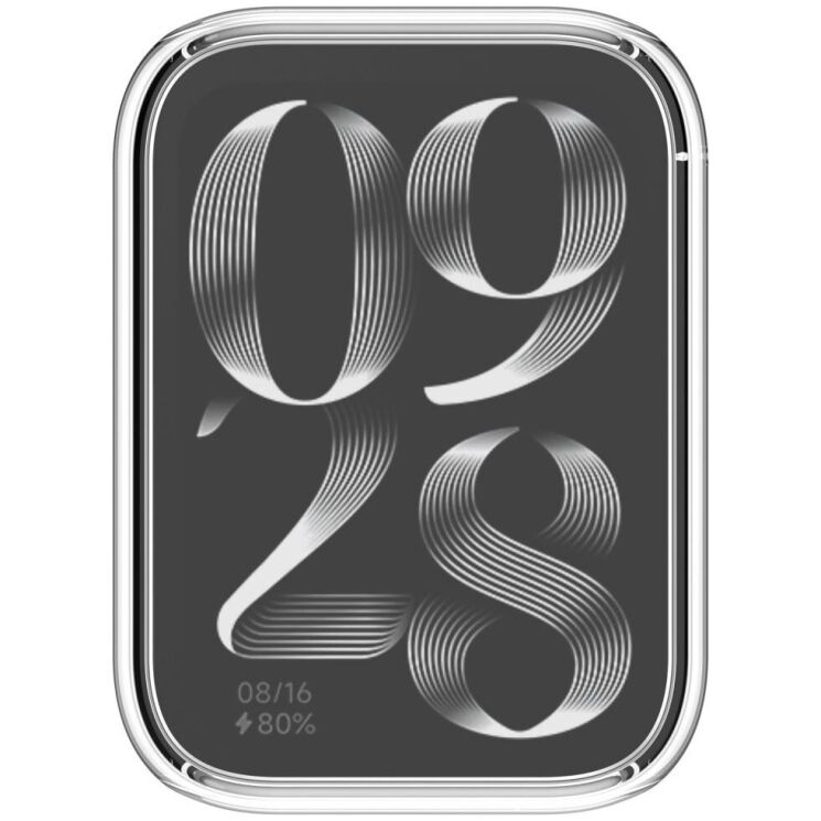 Защитный чехол Deexe Protective Frame для Xiaomi Mi Smart Band 9 Pro - Transparent: фото 5 из 8