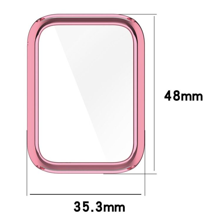 Защитный чехол Deexe Protective Frame для Xiaomi Mi Smart Band 9 Pro - Transparent: фото 8 из 8