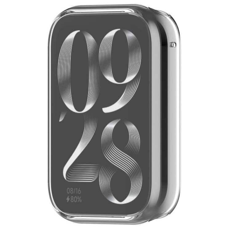 Защитный чехол Deexe Protective Frame для Xiaomi Mi Smart Band 9 Pro - Transparent: фото 4 из 8