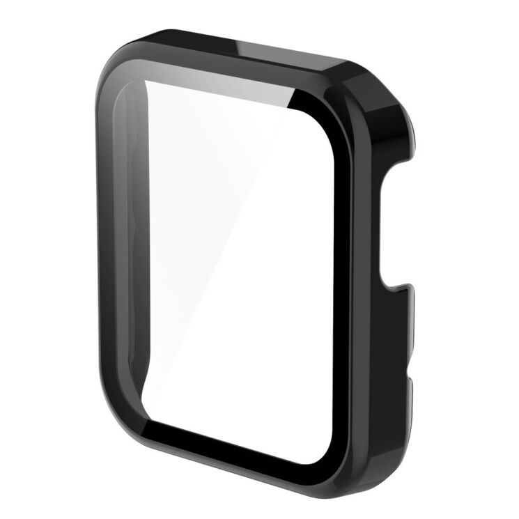 Защитный чехол Deexe Silicone Frame для Xiaomi Mi Watch Lite - Black: фото 6 из 9