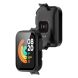 Защитный чехол Deexe Silicone Frame для Xiaomi Mi Watch Lite - Black (278315B). Фото 5 из 9
