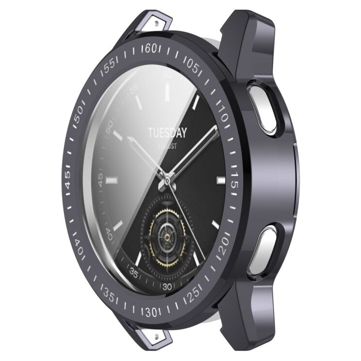 Защитный чехол Deexe Protective Frame для Xiaomi Watch S3 - Tarnish: фото 4 из 7