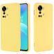Защитный чехол Deexe Silicone Case для OnePlus Nord 2T - Yellow (307021Y). Фото 1 из 7
