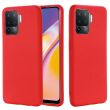 Защитный чехол Deexe Silicone Case для OPPO Reno 5 Lite - Red (278761R)