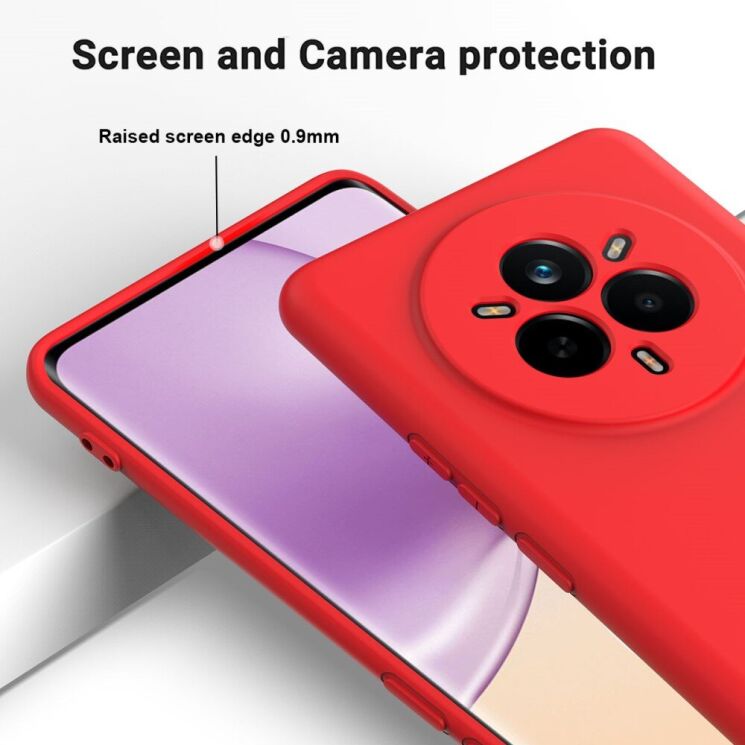 Защитный чехол Deexe Silicone Case для Realme 14 Pro Plus - Yellow: фото 4 из 8