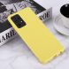 Защитный чехол Deexe Silicone Case для Samsung Galaxy A52 (A525) / A52s (A528) - Yellow (273193Y). Фото 3 из 6