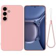 Защитный чехол Deexe Silicone Case для Samsung Galaxy S25 FE (S731) - Pink (386920P)