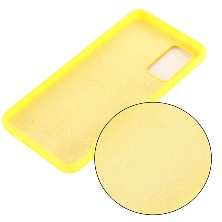 Защитный чехол Deexe Silicone Case для Xiaomi Mi 10T / Mi 10T Pro - Yellow: фото 3 из 6