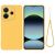 Защитный чехол Deexe Silicone Case для Xiaomi Redmi Note 14 4G - Yellow: фото 1 из 9