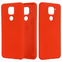 Защитный чехол Deexe Silicone Case для Xiaomi Redmi Note 9 / Redmi 10X - Red: фото 1 из 5