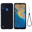 Защитный чехол Deexe Silicone Case для ZTE Blade A51 - Black (283417B)