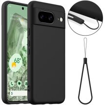 Защитный чехол Deexe Silicone Case with MagSafe для Google Pixel 8 - Black: фото 1 из 9