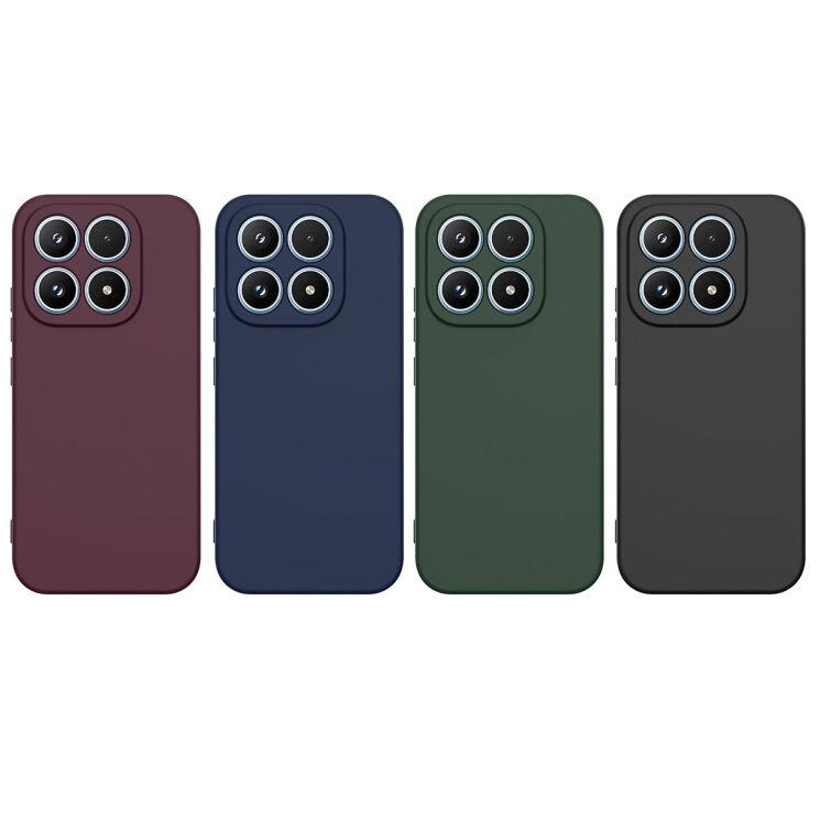 Захисний чохол Deexe Silicone Case with MagSafe для Xiaomi 17 - Black: фото 2 з 9