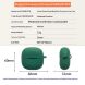 Захисний чохол Deexe Silicone Sleeve для Xiaomi Redmi Buds 8 Lite - Blackish Green (410100DG). Фото 13 з 13