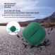 Захисний чохол Deexe Silicone Sleeve для Xiaomi Redmi Buds 8 Lite - Blackish Green (410100DG). Фото 3 з 13
