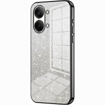 Защитный чехол Deexe Sparkles Cover для Xiaomi Poco X8 Pro Max - Black: фото 1 из 7