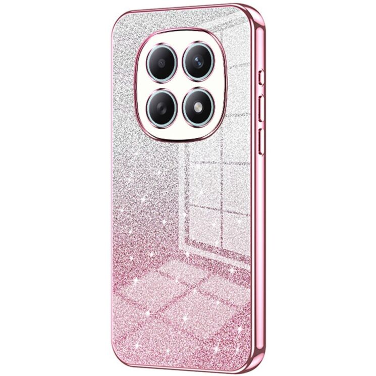 Защитный чехол Deexe Sparkles Cover для Xiaomi Redmi Note 15 5G / Poco M8 5G - Pink: фото 1 из 7