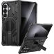 Захисний чохол Deexe Tank Stand для Samsung Galaxy Fold 8 Ultra / Fold 7 - Black (424017B). Фото 1 з 10
