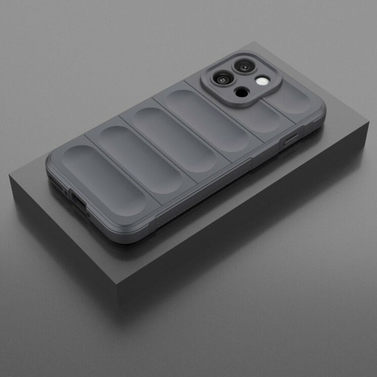 Защитный чехол Deexe Terra Case для OnePlus 13T - Dark Grey: фото 2 из 5