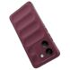 Защитный чехол Deexe Terra Case для Xiaomi Poco M7 Pro - Wine Red (374402WR). Фото 4 из 7