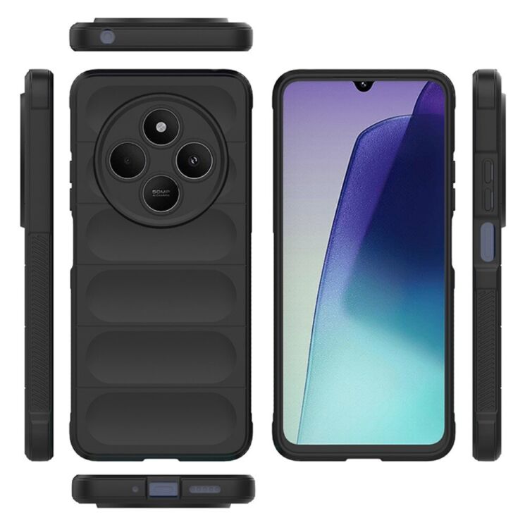 Защитный чехол Deexe Terra Case для Xiaomi Redmi 14C / Redmi A4 5G / Poco C75 - Black: фото 2 из 6