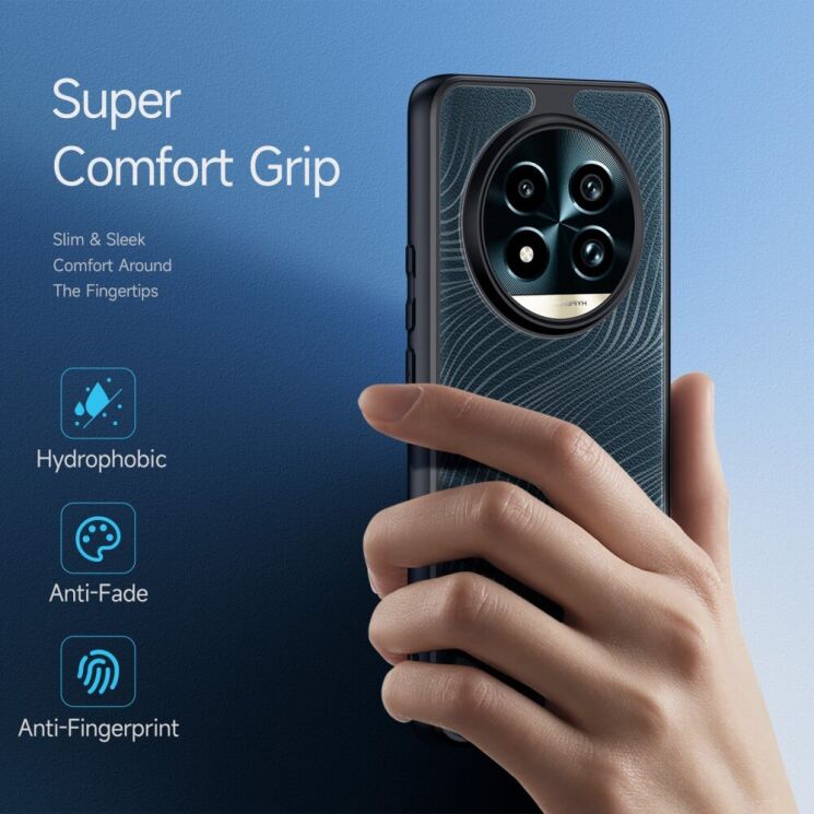 Защитный чехол DUX DUCIS Aimo Series для Realme 13 Pro / 13 Pro Plus - Black: фото 7 из 13