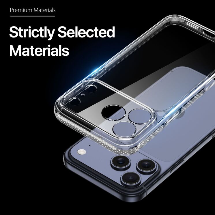 Захисний чохол DUX DUCIS Clin Series для iPhone 18 Pro / 17 Pro - Clear (423631C) Захисний чохол DUX DUCIS Clin Series для iPhone 18 Pro / 17 Pro - Clear: фото 7 з 10