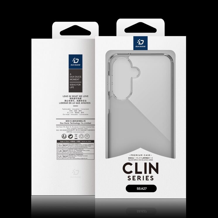 Защитный чехол DUX DUCIS Clin Series для Samsung Galaxy A27 (A276) - Clear: фото 12 из 12