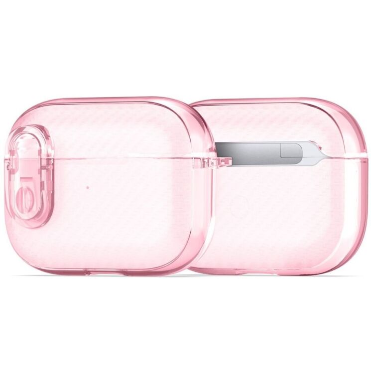 Защитный чехол DUX DUCIS PECK Series для Apple AirPods Pro - Pink: фото 2 из 19
