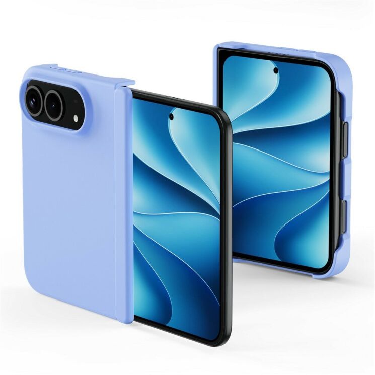 Захисний чохол Dux Ducis Piel Series Magnetic (FF) для iPhone Duo - Baby Blue (435010TT) Захисний чохол Dux Ducis Piel Series Magnetic (FF) для iPhone Duo - Baby Blue: фото 2 з 11