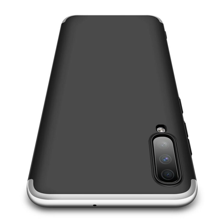 Захисний чохол GKK Double Dip Case для Samsung Galaxy A70 (A705) - Black / Silver: фото 4 з 9