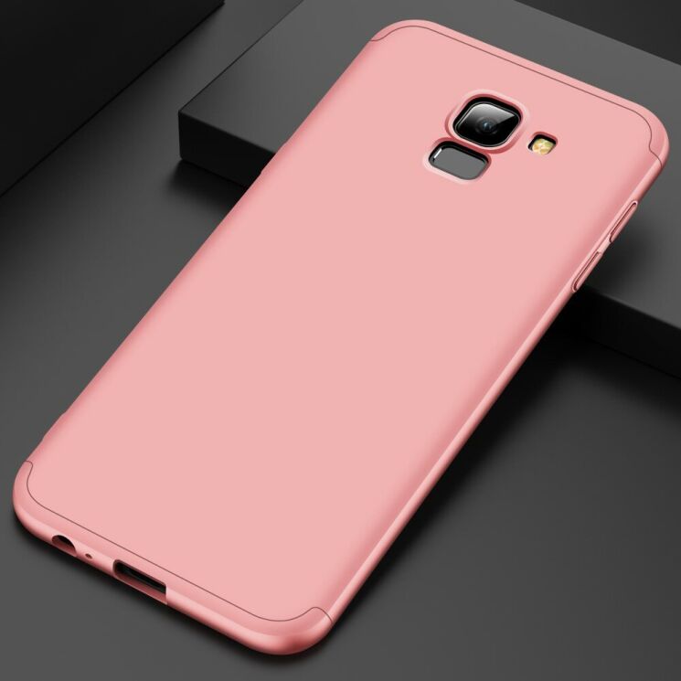 Защитный чехол GKK Double Dip Case для Samsung Galaxy J6 2018 (J600) - Rose Gold (178378RG) Защитный чехол GKK Double Dip Case для Samsung Galaxy J6 2018 (J600) - Rose Gold: фото 1 из 8