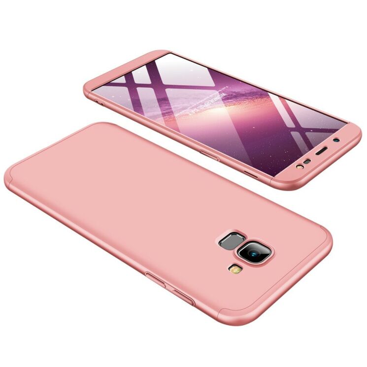 Защитный чехол GKK Double Dip Case для Samsung Galaxy J6 2018 (J600) - Rose Gold (178378RG) Защитный чехол GKK Double Dip Case для Samsung Galaxy J6 2018 (J600) - Rose Gold: фото 4 из 8