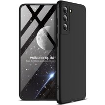 Захисний чохол GKK Double Dip Case для Samsung Galaxy S21 FE (G990) - Black: фото 1 з 14